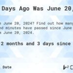 Days Until June 20, 2024: The Real-Time Count Key Dates to Remember Effective Strategies for Staying Motivated Why This Date Matters Benefits of Embracing the Countdown Frequently Asked Questions Additional Resources Conclusion