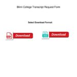 Blinn College Transcript Request: A Comprehensive Guide