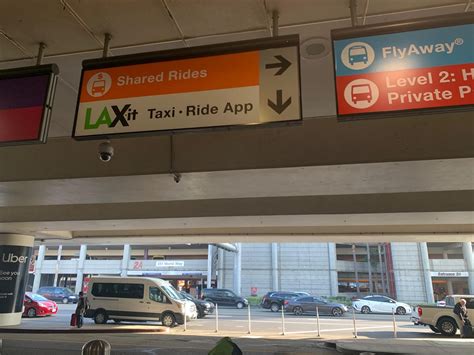 Where to Get Uber at LAX