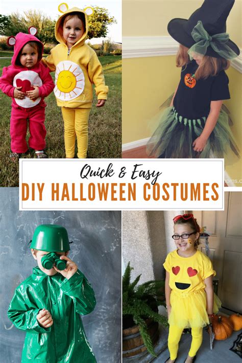 Easy-to-Make Halloween Costumes