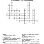 Methods of Science Crossword Puzzle: A Primer for Scientific Inquiry