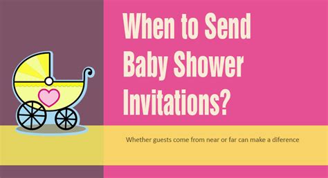 When Should You Send Out Baby Shower Invitations?