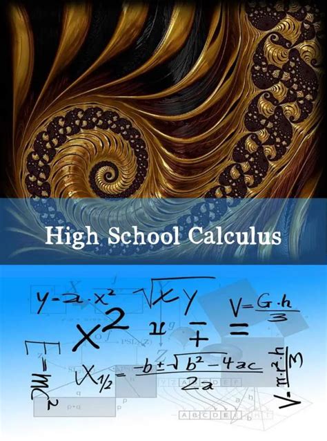 Should Calculus Be Taught in High School?