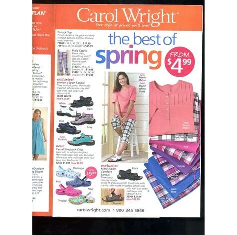 Carol Wright Catalog Phone Number: (800) 447-7000