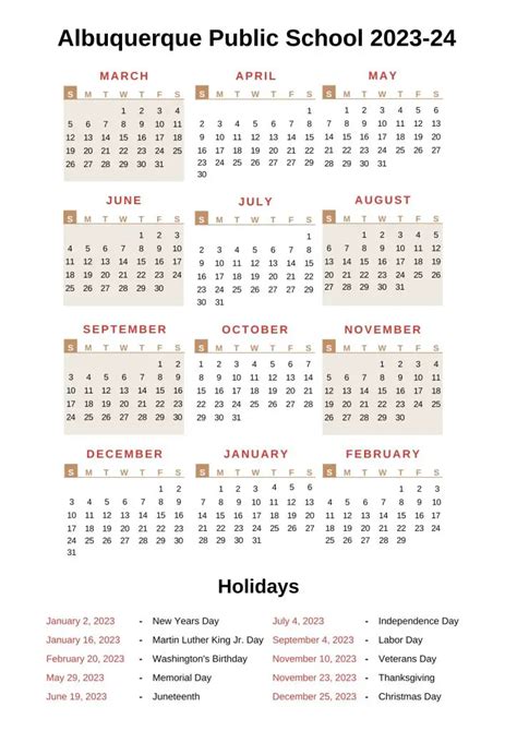 APS Calendar 2023-24: A Comprehensive Guide to the Academic Year