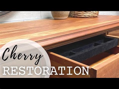 Refinishing Cherry Furniture: A Guide to Restoring the Beauty of Your Cherished Pieces