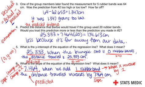 Math Medic Lesson 3.2 AP Statistics Answer Key