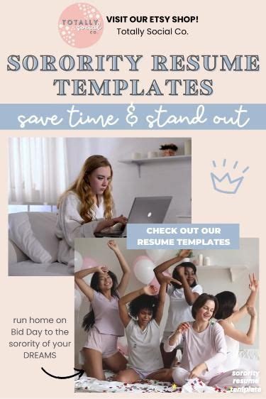 Resume for Sorority: Craft a Standout Application That Grabs Attention