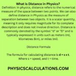 What is Distance in Physics?