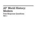 AP World History Free-Response Questions: 2024 Edition