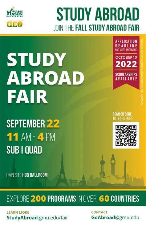 Study Abroad with GMU: Uncover a World of Possibilities Frequently Asked Questions Tables