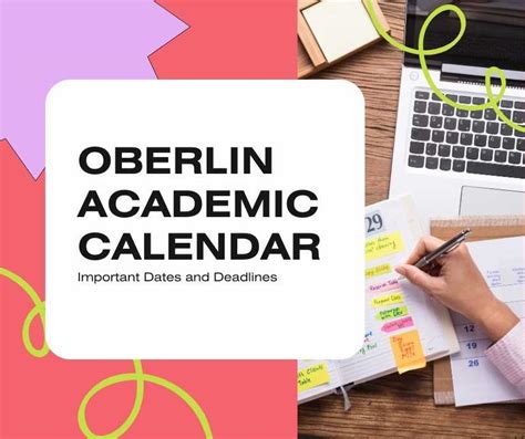 Academic Calendar Oberlin