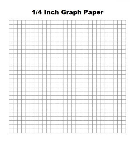 Graph Paper 1/4 Inch Printable: The Essential Tool for Precision and Accuracy Understanding Customer Needs and Wants Benefits of Graph Paper Effective Strategies for Meeting Customer Needs Tables for Data Visualization