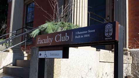 Brown University Faculty Club: A Haven for Intellectual Exchange and Social Gatherings