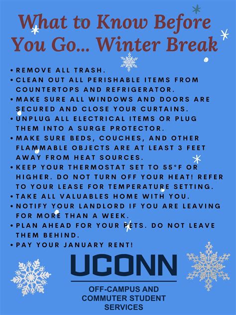 UConn Winter Break: Your Ultimate Guide to a Relaxing and Rewarding Break