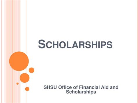 SHSU Financial Aid Office: Unraveling the Enigma
