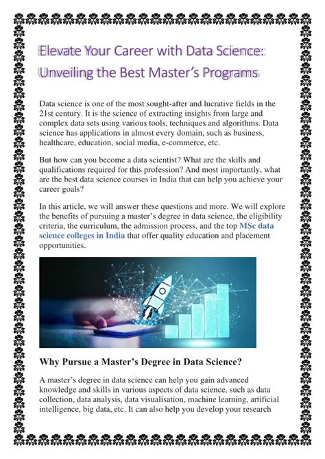 Best Master’s in Political Science Programs: Elevating Your Career