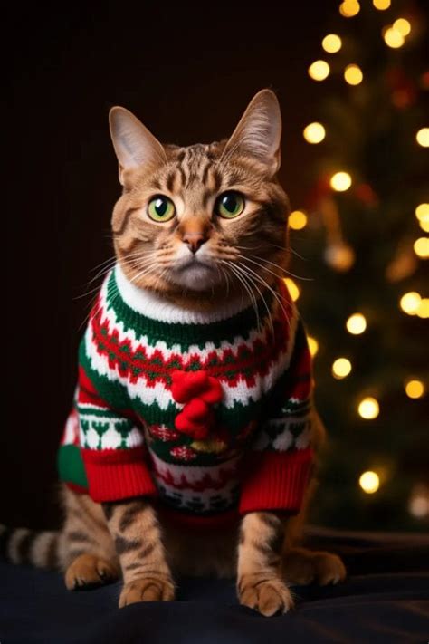 Cat on Christmas Tree: A Purrfectly Festive Tradition