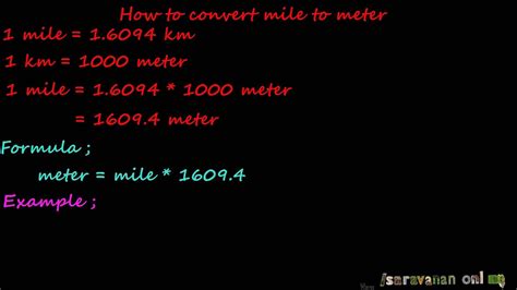GM to Meter: Converting Miles to Measurement of Speed