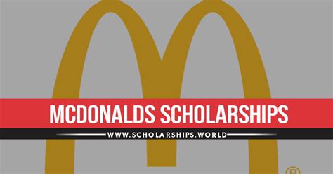 Ronald McDonald Scholarship 2024: A Comprehensive Guide for High School Seniors