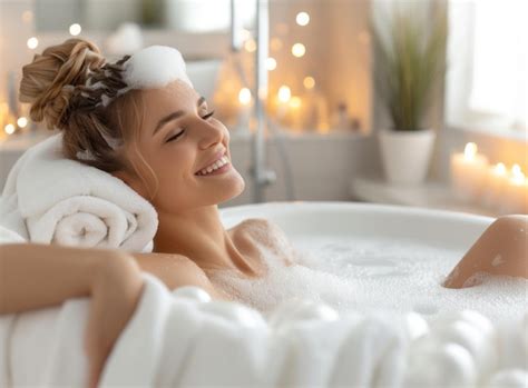 Immerse Yourself in the Serene Embrace of a Bubble Bath Whirlpool Tub