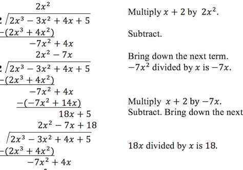 Polynomial Long Division Practice Problems: Enhance Your Mathematical Proficiency