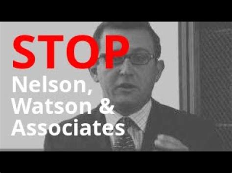 Nelson Watson & Associates: Unwavering Advocates for Justice