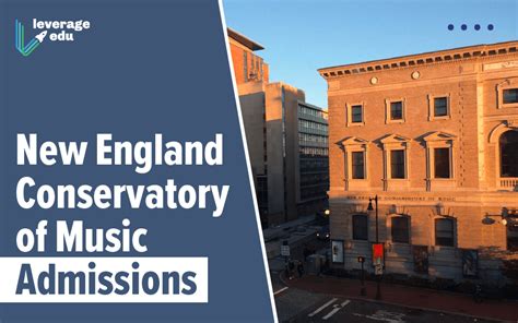 New England Conservatory Application: A Comprehensive Guide