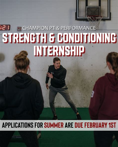 Dive into the World of Strength Conditioning Internships: A Comprehensive Guide for Aspiring Professionals