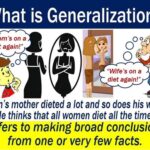 Most Generalizations About a Population Are **Dangerous** Generalizations