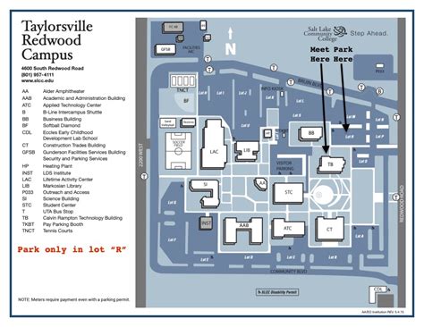 SLCC Redwood Map: Uncovering the Heart of Salt Lake Community College