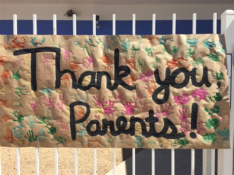 Appreciation: Thank You, Parents!