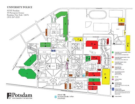 SUNY Potsdam Campus Map: Your Essential Guide to Exploring a Picturesque Hub of Higher Education