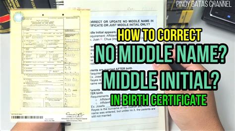How to Say No Middle Name?