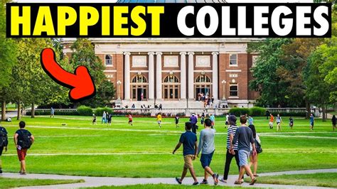 Colleges with the Happiest Students