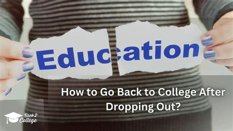 Going Back to College After Dropping Out: A Guide to Success