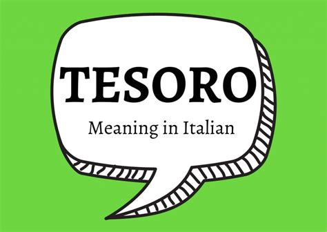 What Does Tesoro Mean in Spanish?