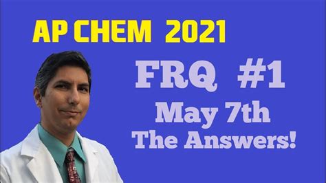 AP Chem 2021 FRQ: Master the Concepts for Success