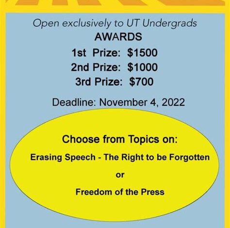 Free Speech Essay Contest: A Catalyst for Critical Thinking and Civic Engagement Benefits of Free Speech The Contest Details How to Craft a Winning Essay: Tips and Tricks Why Free Speech Matters Conclusion