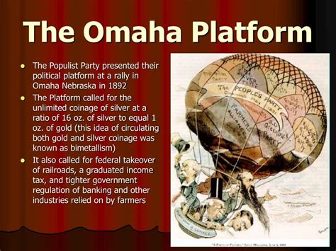 Which States Adopted the Rules of the Omaha Platform?