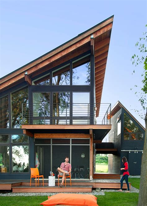Steep-Roofed Houses: A Timeless Architectural Beauty