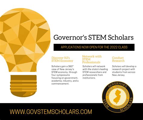 Governor STEM Scholars: Empowering Future Leaders in Science, Technology, Engineering, and Mathematics