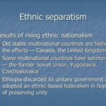 Ethnic Separatism: A Comprehensive Definition and Analysis