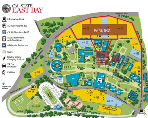 CSU East Bay Map: A Comprehensive Guide to Campus Grounds