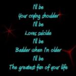 “And I’ll Be Your Crying Shoulder” Lyrics: A Journey of Comfort and Healing