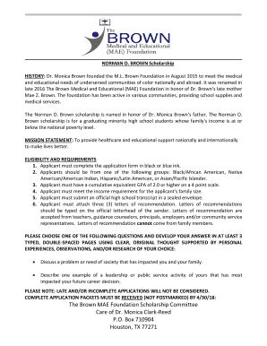 Brown Mae Foundation Healthcare Scholarship: Empowering Tomorrow’s Healthcare Leaders