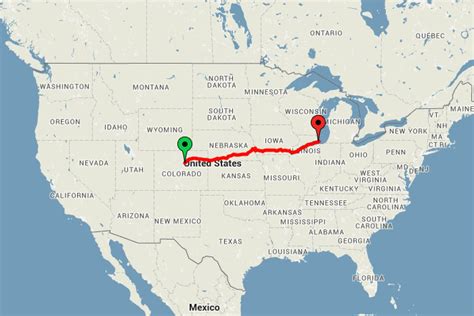 How Far is Iowa from Chicago?
