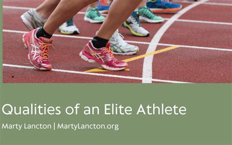 10 Essential Qualities of Elite Athletes Benefits of Embracing These Qualities Conclusion