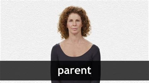 How to Pronounce Parent
