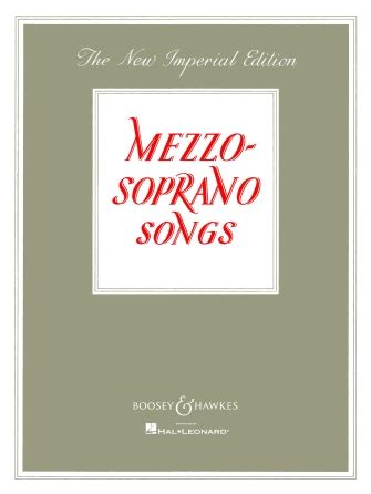 Songs for a Mezzo Soprano